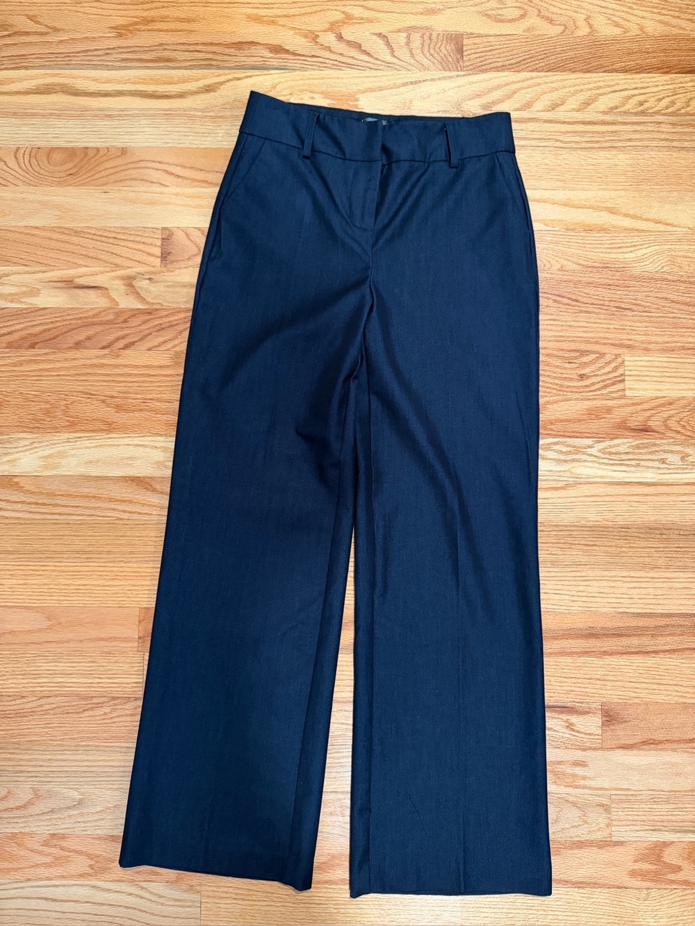 Nicole Miller Navy Wide Leg Trouser Pants Women’s Size 4